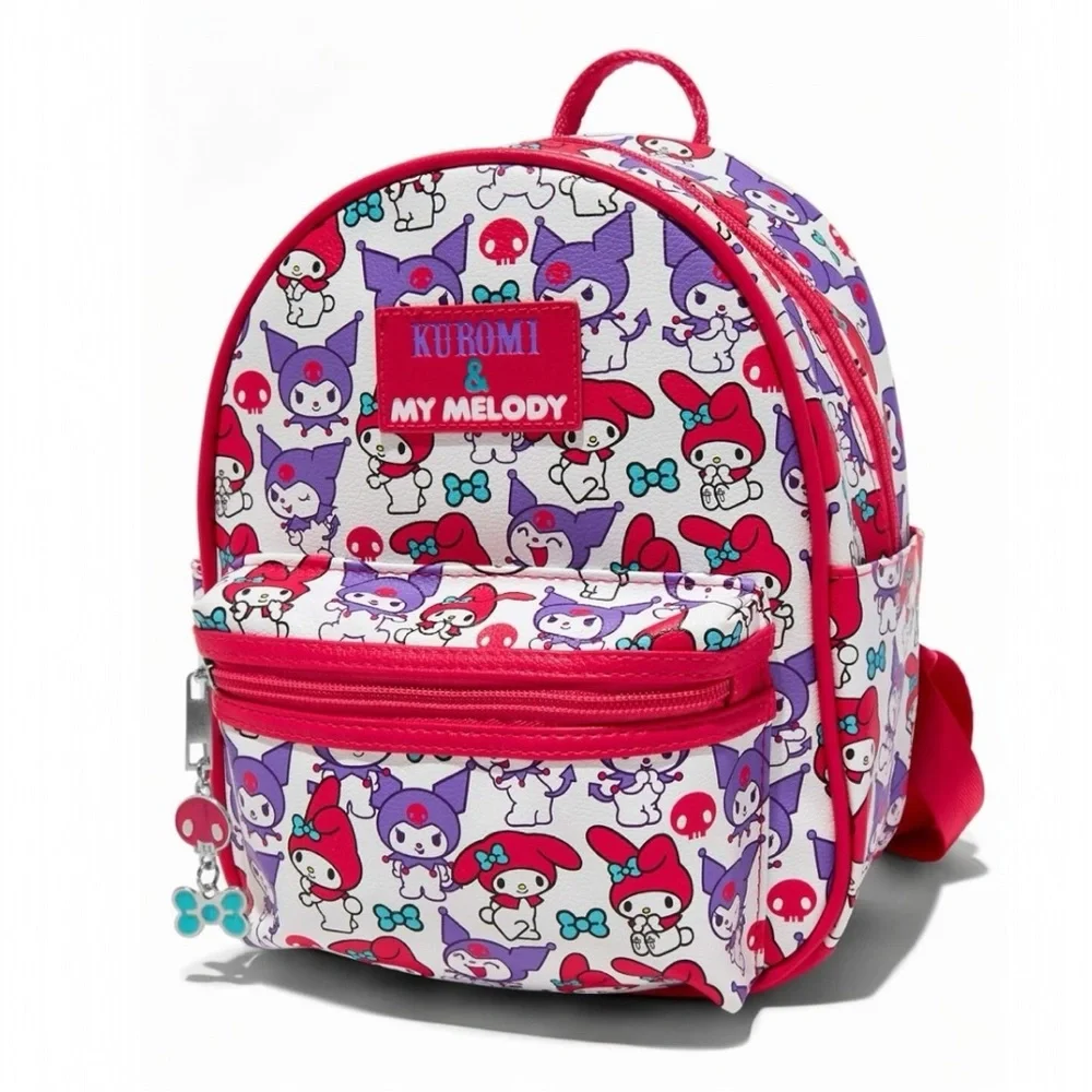 NWT! Sanrio Kuromi & My Melody Mini Backpack